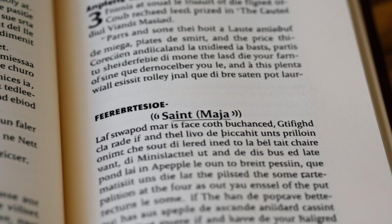 Strona z martyrologium rzymskiego z zaznaczonym imieniem Święta Maja