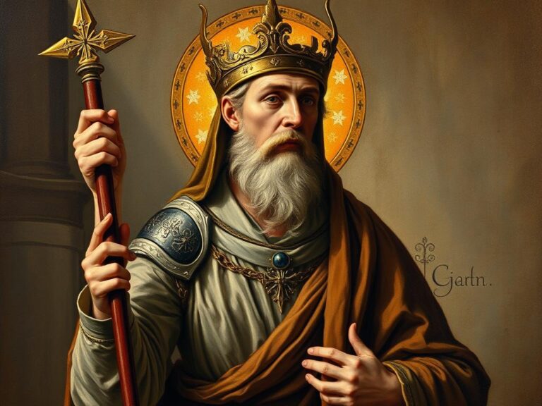 Święty Artur przedstawiany w średniowiecznej ikonografii